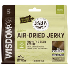 Earth Animal Wisdom tiras secas de plantas para perros, sabor natural y textura agradable