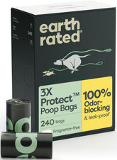 Earth Rated 3X Protect: bolsas para perro con bloqueo de olor para caminatas.