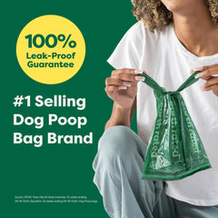 Earth Rated bolsas sin fragancia para paseos limpios y sin olores fuertes.