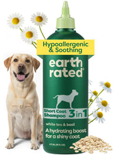 Earth Rated champú perro botella 473 ml: desodoriza suavemente y limpia.