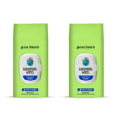 earthbath empaque de toallitas con té verde y awapuhi para limpieza suave del pelaje.