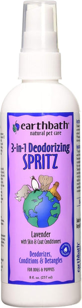 Earthbath Lavanda spray para perros, aroma suave y refrescante para pelaje