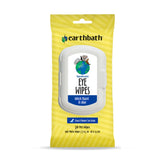 Earthbath: toallitas para ojos de perros sin fragancia para uso diario.