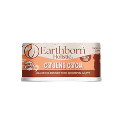 Earthborn Catalina Catch: lata caballa-gambas para gatos sanos y felices.