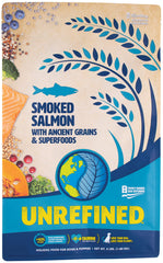 Earthborn Holistic salmón ahumado en bol, proteína deliciosa