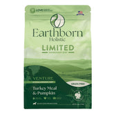 Earthborn Holistic Venture pavo en tazón: dieta limitada para perros adultos.