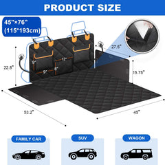 EasyHaWei protección lateral del maletero para perros durante viajes.