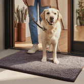 Felpudo EHEYCIGA para perros absorbe patas mojadas en la entrada.