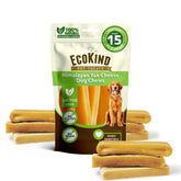 EcoKind Premium Gold Monster Yak Queso Himalayan Empaque; snack natural para perros grandes.