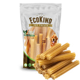 EcoKind Premium Gold Queso Churro: mordisco sabroso para perros y entretenimiento prolongado