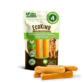 EcoKind Premium Queso Yak Himalaya en paquete de 1 libra, ideal para perros grandes.