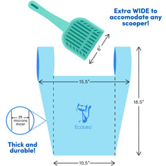 EcoLeo bolsas litter gato sin plástico: alternativa sostenible