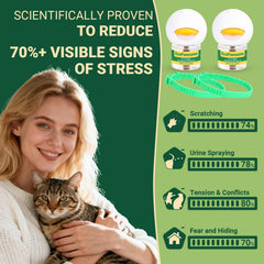 Recargas EcoPawsome de 48 ml para collar y difusor.