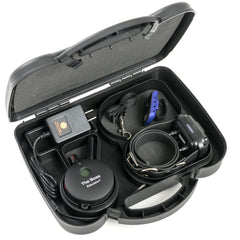Collar Educator Boss ET-800 colocado en perro para control a distancia suave