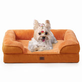 EHEYCIGA cama ortopédica para perro pequeño con superficie de memoria para mayor comodidad.