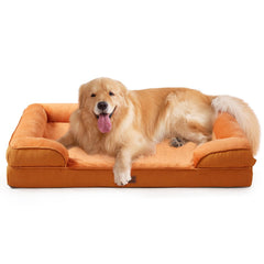 Cama-ortopedica-perro-extragrande de EHEYCIGA ofrece descanso cómodo y estable.