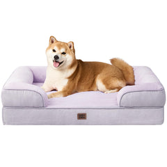 Cama ortopédica EHEYCIGA para perros grandes con funda impermeable para manchas