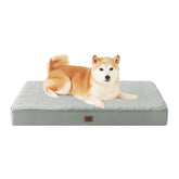 Cama ortopédica EHEYCIGA para perro grande con funda lavable, higiene y confort.