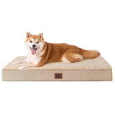 Cama ortopédica EHEYCIGA para perro grande con funda removible para lavado.