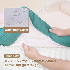 Cama EHEYCIGA con bolster de tres lados para cuello
