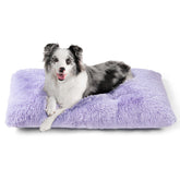 Cama para perro grande EHEYCIGA con superficie fluffy para descanso reconfortante
