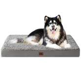 Cama ortopédica EHEYCIGA XXL con frente de espuma para perros grandes