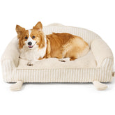 Cama para perro grande EHEYCIGA con funda removible, ideal para jaula