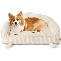 Cama para perro grande EHEYCIGA con funda removible, ideal para jaula