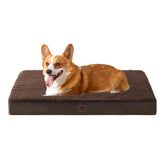 Cama ortopédica EHEYCIGA para perros grandes con espuma de alta densidad para soporte duradero