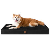 Cama para perro EHEYCIGA impermeable protege la espuma ante derrames.