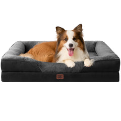 Cama EHEYCIGA para perros con espuma de memoria para mayor soporte.