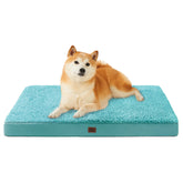 Cama ortopédica EHEYCIGA para perros grandes con funda lavable y espuma de alta densidad.