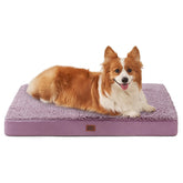 Cama ortopédica EHEYCIGA para perros grandes con espuma en forma de huevo y soporte