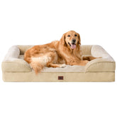 Cama ortopédica EHEYCIGA para perros grandes, soporte cómodo para dormir.