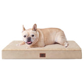 Cama ortopédica EHEYCIGA khaki 30x20 para perros pequeños, descanso cómodo