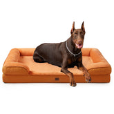Cama ortopédica XL EHEYCIGA para perros grandes, soporte cómodo y estable.