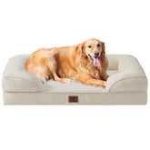 Cama ortopédica EHEYCIGA XL con espuma de memoria para alivio de articulaciones.
