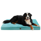 Cama ortopédica XXL EHEYCIGA en azul turquesa para perros extra grandes.