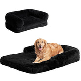 Cama EHEYCIGA plegable XXL para perros grandes, descanso amplio y cómodo.