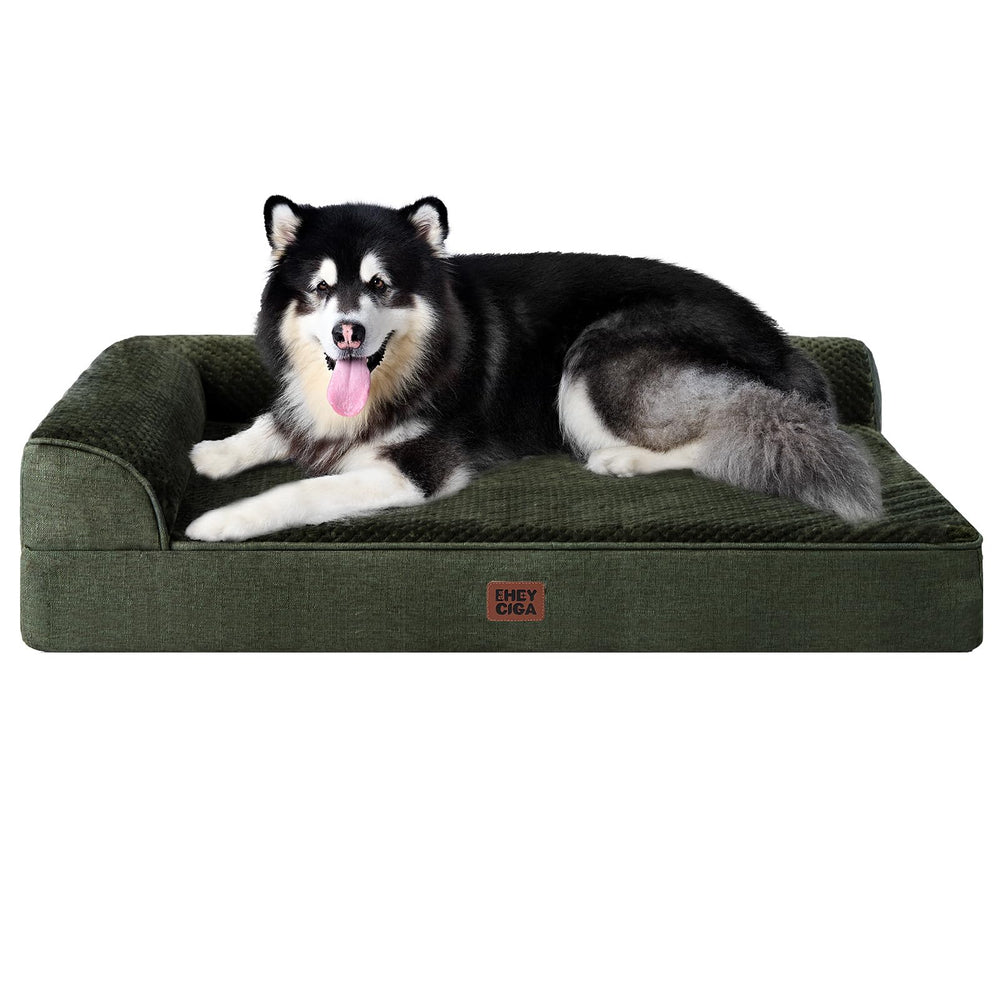 Cama EHEYCIGA XXL con espuma de memoria para descanso cómodo.