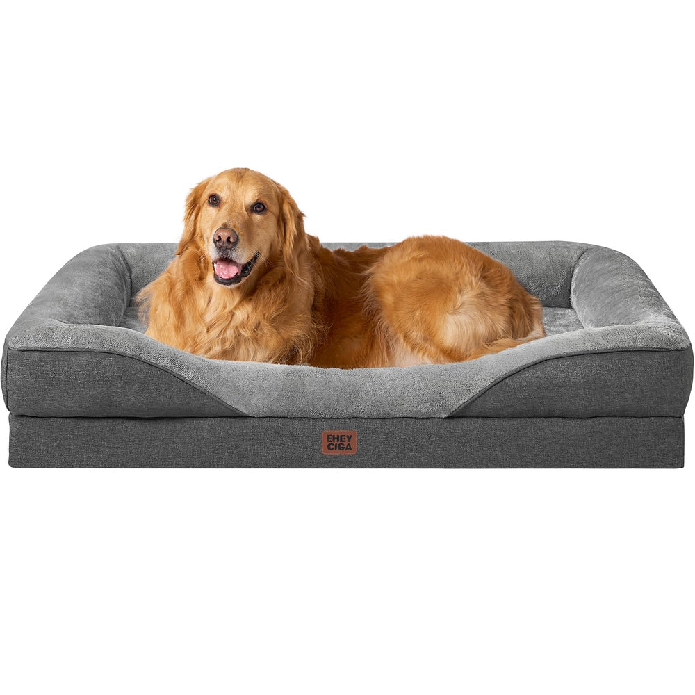 Cama EHEYCIGA XL con espuma viscoelástica para descanso cómodo.
