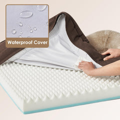 Funda desmontable lavable de la cama EHEYCIGA para limpieza rápida
