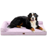 Cama EHEYCIGA XXL para perros, espuma de memoria tipo huevo para mayor comodidad.