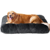 Cama EHEYCIGA XL para perro con peluche suave, máximo confort.