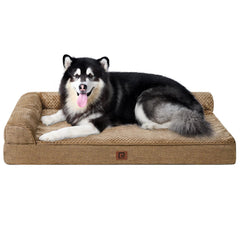 Cama EHEYCIGA XXL para perros con espuma de memoria (cama-perro-xxl-espuma-memoria) para mayor comodidad.