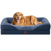 EHEYCIGA: cama para perros con memoria-espuma que ofrece soporte equilibrado para perros grandes.