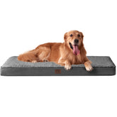 Cama EHEYCIGA XL con espuma ortopédica forma huevo para perros grandes.