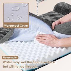 Cama EHEYCIGA XL cubierta impermeable para limpieza rápida.