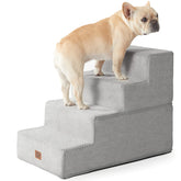 Escalera EHEYCIGA de 4 peldaños para cama alta, estable y cómoda.
