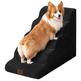 Escaleras para perros curvadas de EHEYCIGA, diseño ergonómico para subir y bajar con comodidad